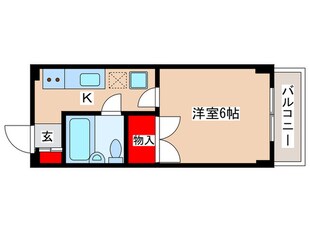 カーサ四谷の物件間取画像